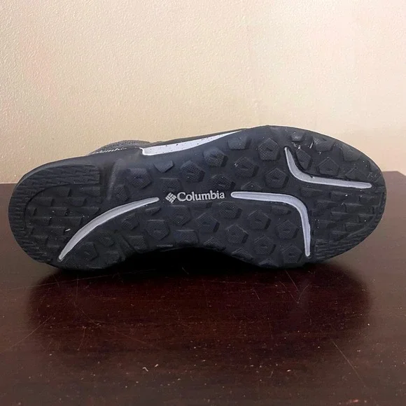 Columbia SH/FT OutDry Mid Waterproof Hiking Sneakers Black BL0134-010 Womens 7 - Picture 7 of 8